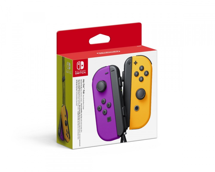 Nintendo Joy-Con Pair Violetti/Neon Oranssi -peliohjainpari