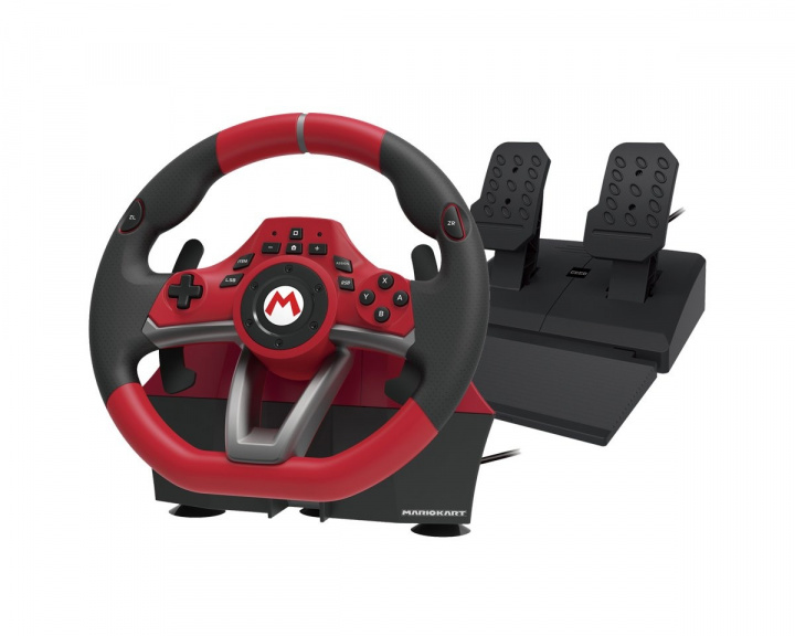 Hori Mario Kart Racing Wheel Pro Deluxe (Nintendo Switch) -rattipoljinyhdistelmä