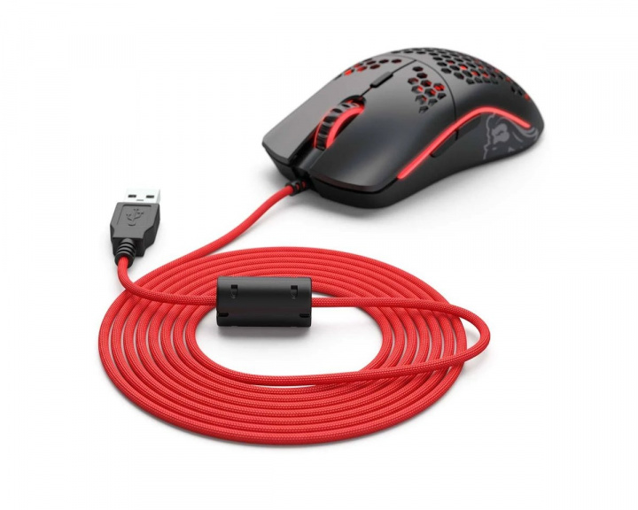 Glorious Ascended Cable V2 Crimson Red -pelihiiren vaihtokaapeli