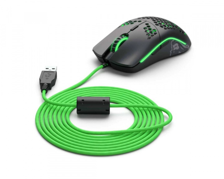 Glorious Ascended Cable V2 Gremlin Green -pelihiiren vaihtokaapeli