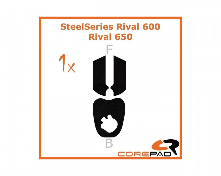 Corepad Grips till SteelSeries Rival 600/650