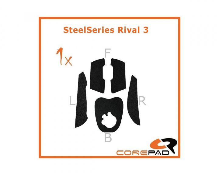 Corepad Grips till SteelSeries Rival 3
