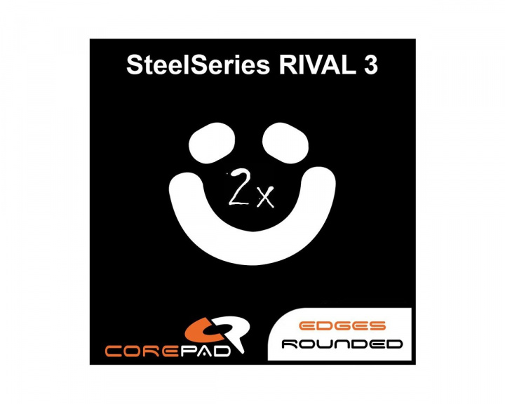 Corepad Skatez for SteelSeries Rival 3 -hiiren vaihtotassut
