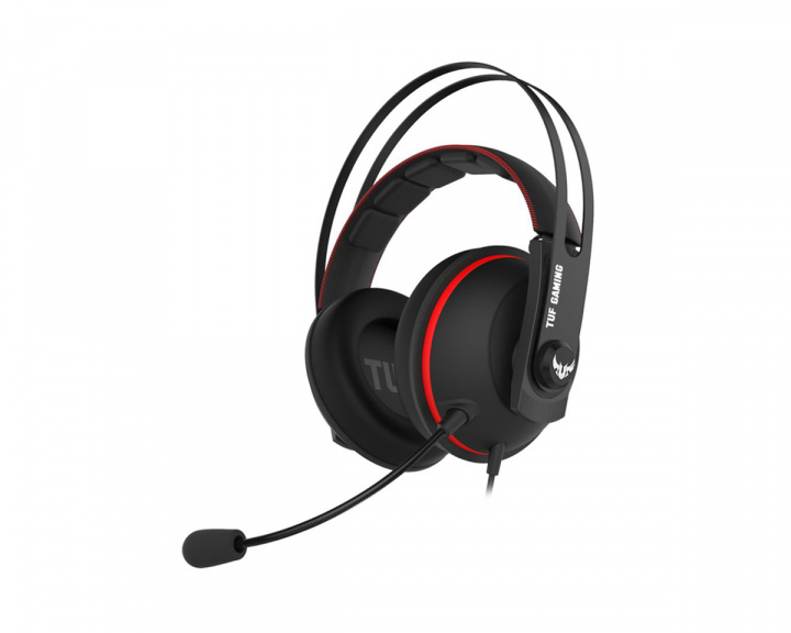 Asus TUF H7 Core Pelikuulokkeet Punainen