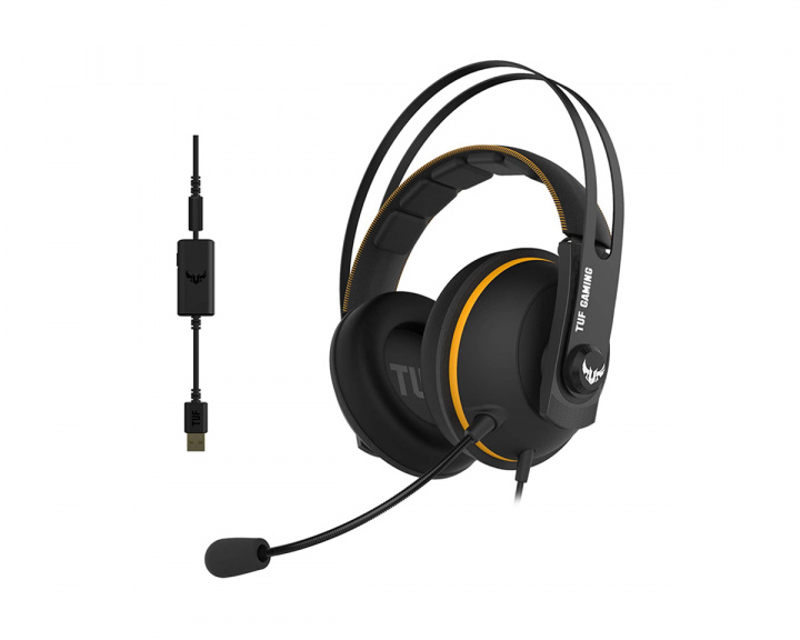 Asus TUF H7 7.1 Pelikuulokkeet Keltainen