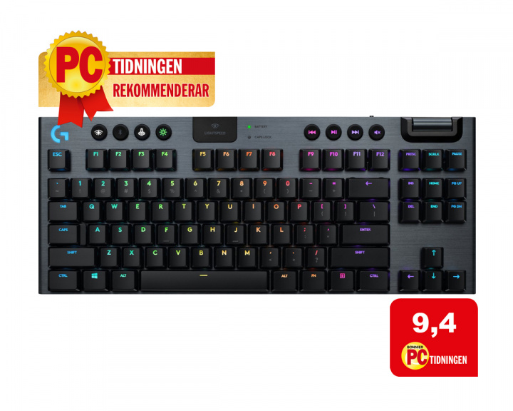 Logitech G915 Langaton RGB Pelinäppäimistö TKL [GL Tactile]