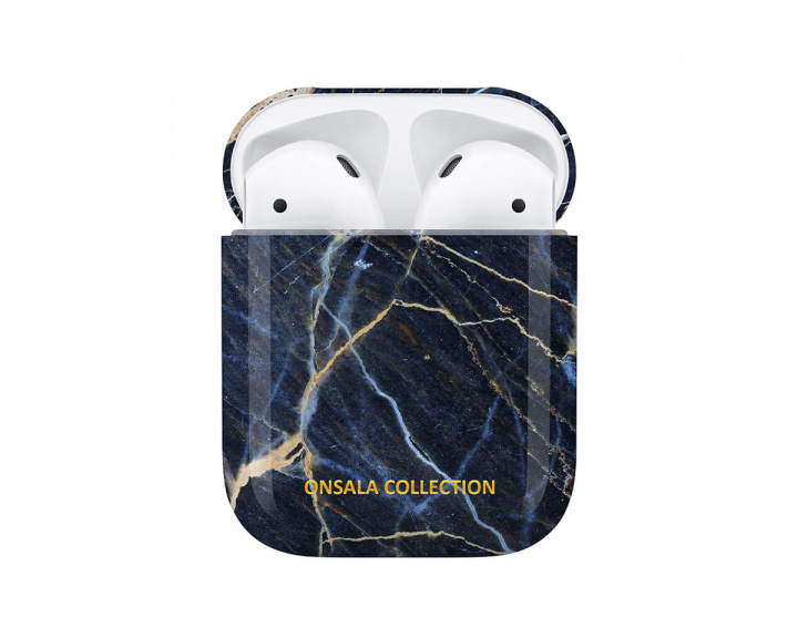 Onsala Airpods Tapaus Black Galaxy Marble