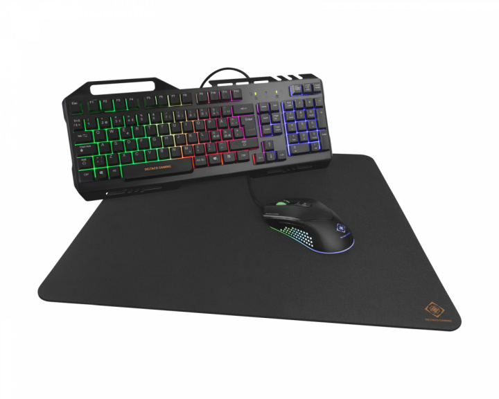 Deltaco Gaming 3-In-1 Gaming Bundle -pelitarvikepakkaus