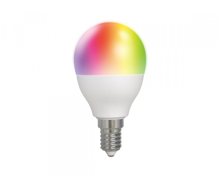 Deltaco Smart Home RGB LED Älylamppu E14 WiFI 5W - Globe