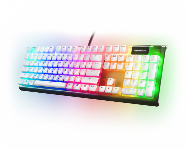 SteelSeries Prism PBT Double-shot Pudding Keycap Set Nordic - Valkoinen