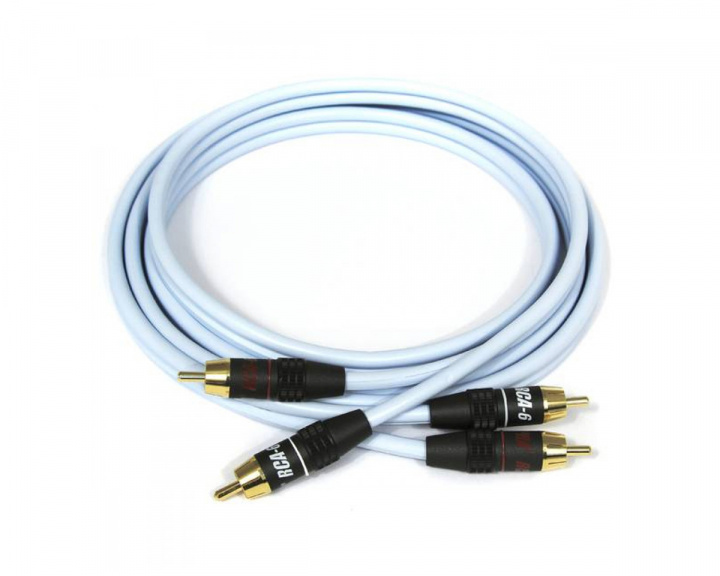 Supra Dual 2RCA-2RCA Kaapeli - 0.5m