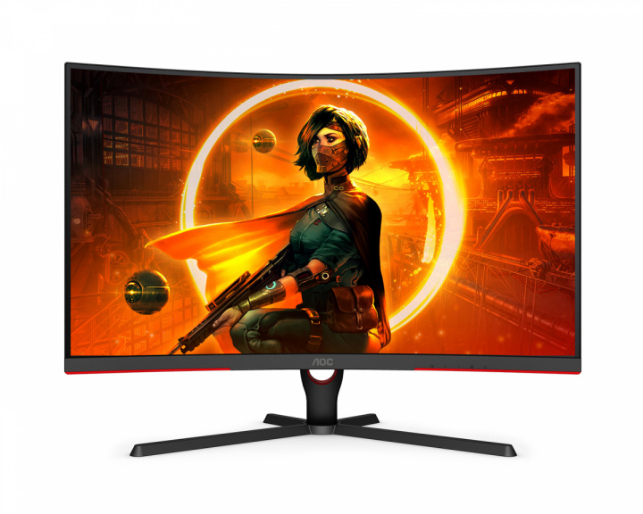 AOC C32G3AE 32” LED 165Hz 1ms FHD Curved Pelimonitori