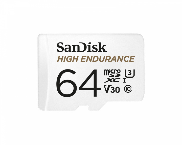 SanDisk Muistikortti High Endurance microSDXC - 64GB