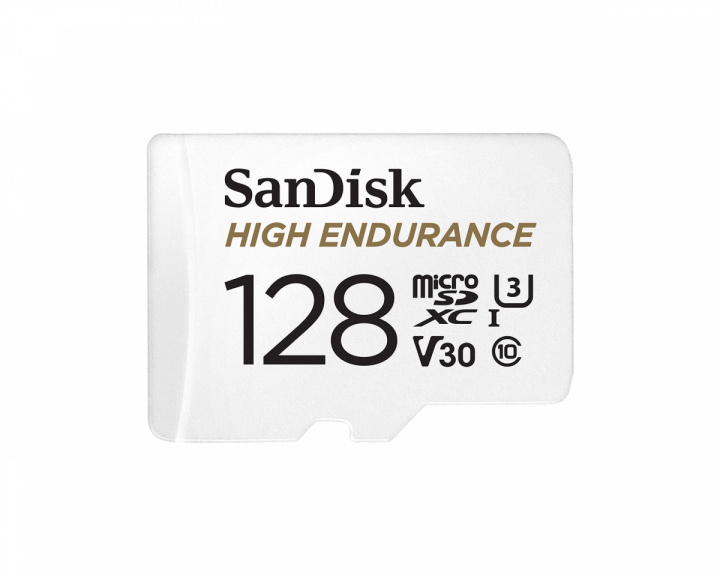 SanDisk Muistikortti High Endurance microSDXC - 128GB