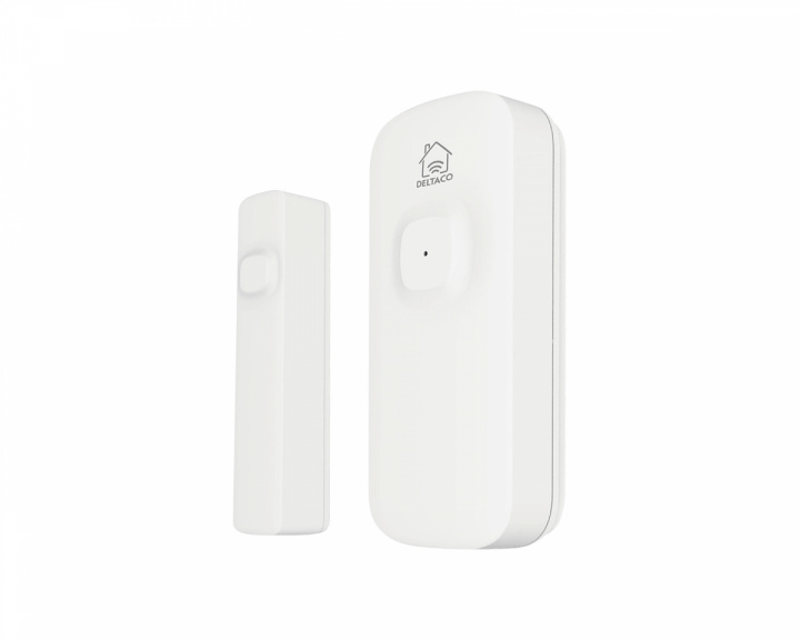 Deltaco Smart Home Magnetic door and window sensor, WiFi - Valkoinen