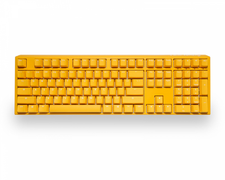 Ducky ONE 3 Yellow Ducky RGB Hotswap Pelinäppäimistö [MX Blue]