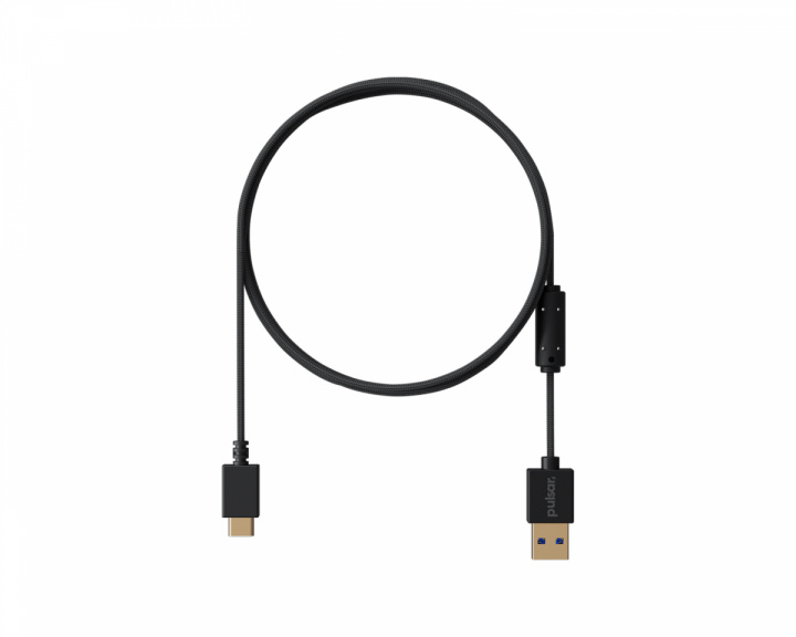 Pulsar USB-C Paracord Kaapeli - Musta
