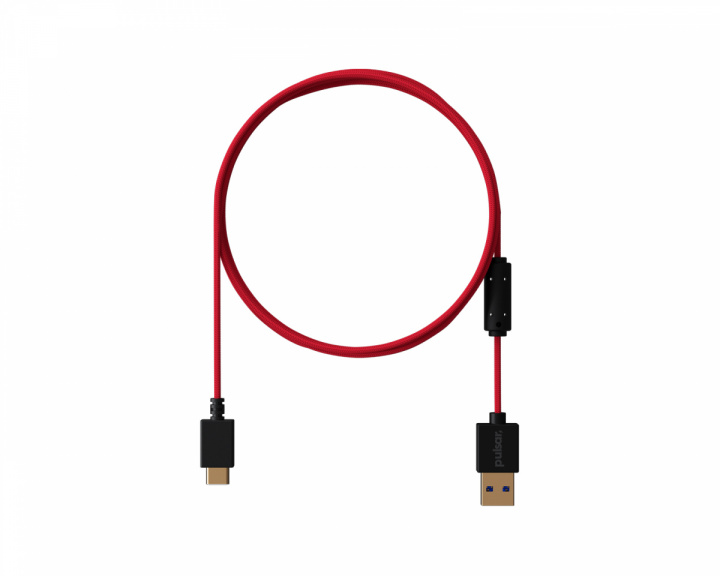 Pulsar USB-C Paracord Kaapeli - Punainen