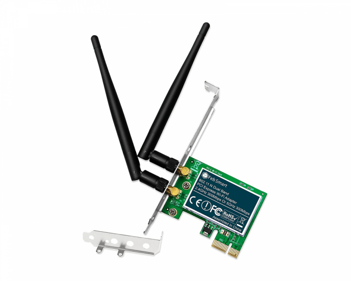 TP-Link TL-WN881ND PCIe Network Adapter, 2.4GHz, 802.11n, 300Mbps - Verkkokortti