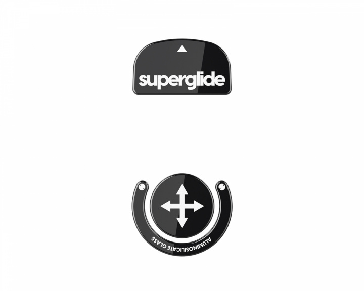 Superglide Glass Skates Logitech G Pro X Superlight - Musta