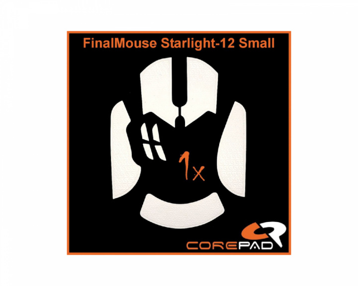 Corepad Grips FinalMouse Starlight-12 - Small - Valkoinen