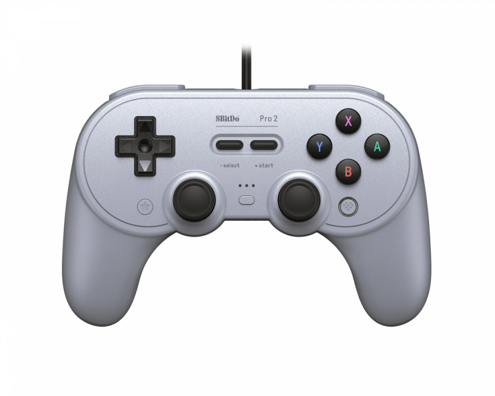 8Bitdo Pro 2 Wired Gamepad PC/Switch - Gray Edition