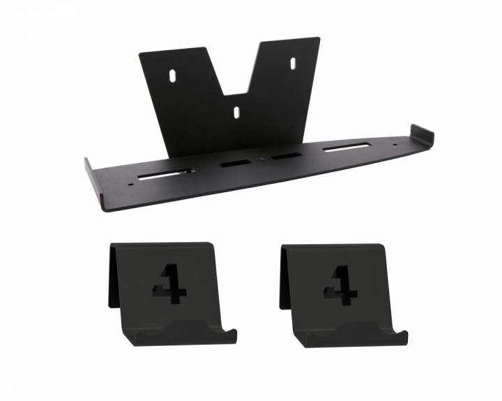 4mount Seinäteline Bundle for PS5 - Musta
