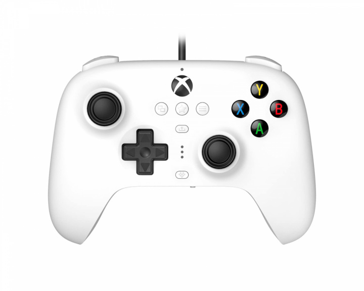 8Bitdo Ultimate Wired Controller (Xbox Series/Xbox One/PC) - Valkoinen