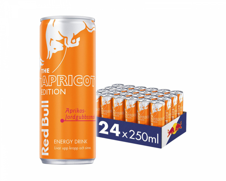 Red Bull 24x Energiajuoma, 250 ml, Apricot Edition