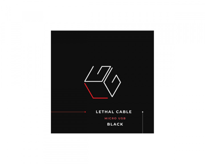 Lethal Gaming Gear Lethal Cable - Micro USB Paracord Kabel