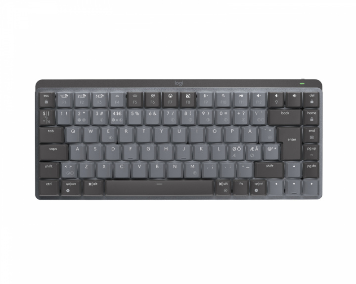 Logitech MX Mechanical Mini Langaton Näppäimistö [Tactile Quiet] - Graphite