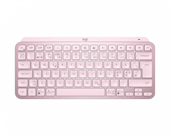 Logitech MX Keys Mini Wireless Keyboard - Langaton Näppäimistö - Rose