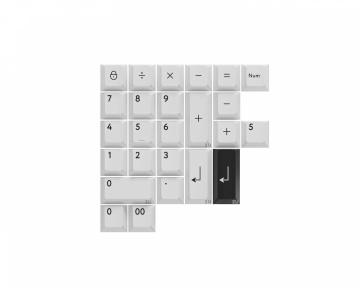 KBDfans PBTfans BoW Numpad kit