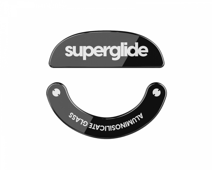 Superglide Glass Skates Type-S Pulsar X2 Series - Musta
