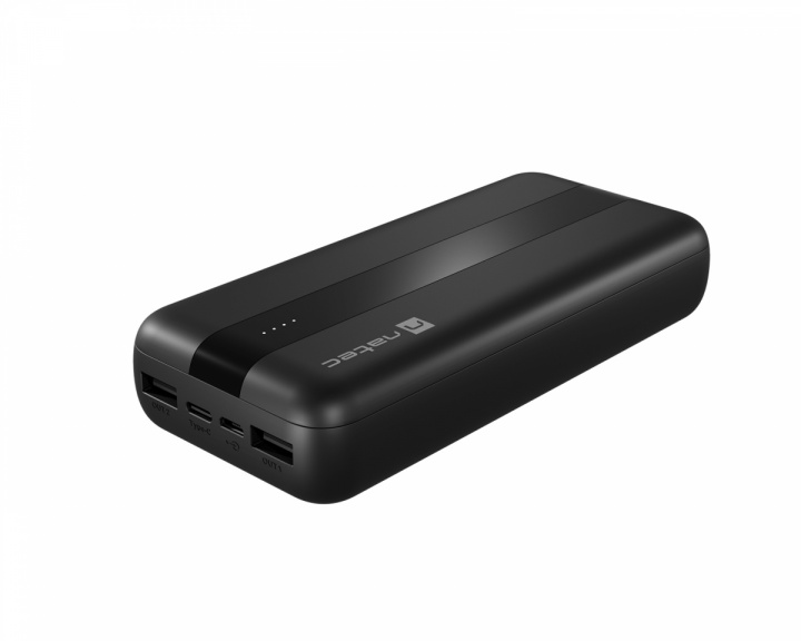 Natec Trevi Powerbank 20000 mAh - Musta