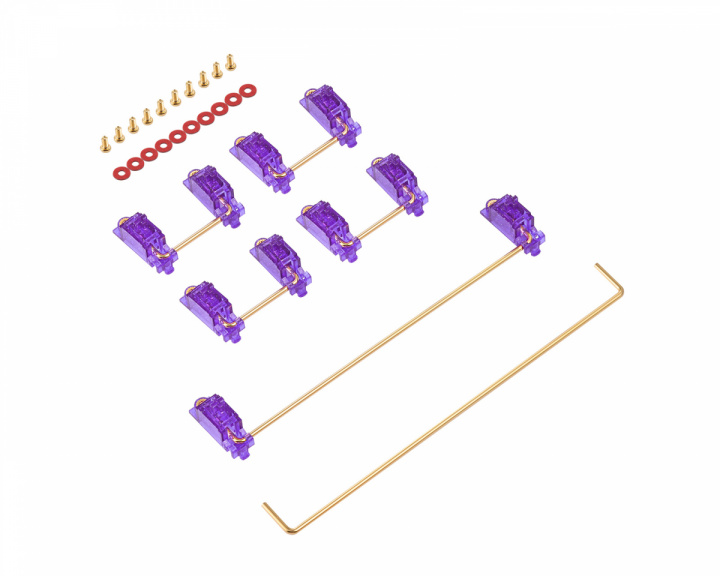 Durock Stabilizers V2 Screw Ins Violetti