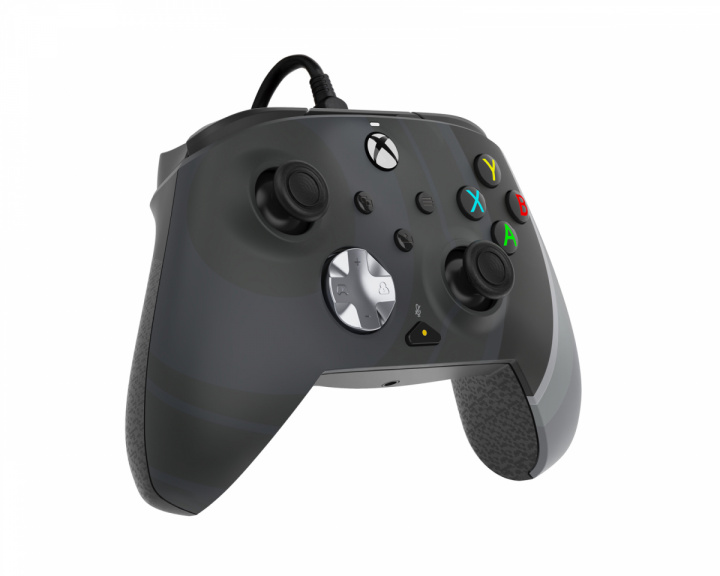PDP Rematch Wired Controller (Xbox Series/Xbox One/PC) - Radial Black -Langallinen Peliohjain