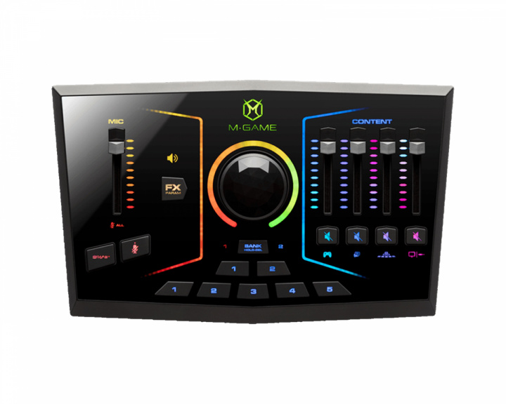 M-Audio M-Game RGB Dual - Dual USB Audio Interface For Streaming & Content