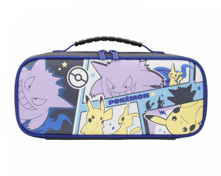 Hori Cargo Pouch Compact - Kuljetuslaukku Nintendo Switch - Pikachu/Gengar/Mimikyu