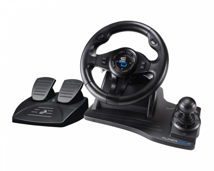 Subsonic Superdrive Racing Wheel GS550 - rattipoljinsetti PC/Xbox Series/PS4