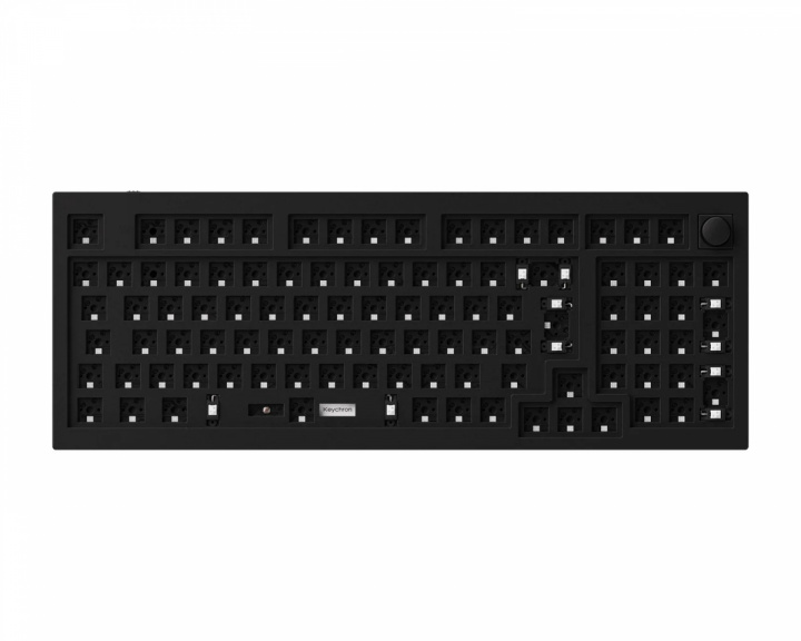 Keychron Q5 QMK 96% ISO Barebone Knob Version RGB Hot-Swap - Musta