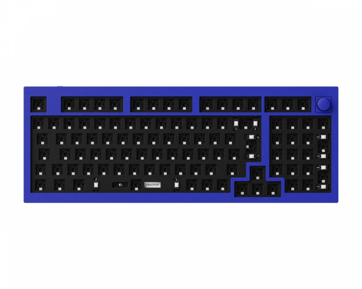 Keychron Q5 QMK 96% ISO Barebone Knob Version RGB Hot-Swap - Sininen