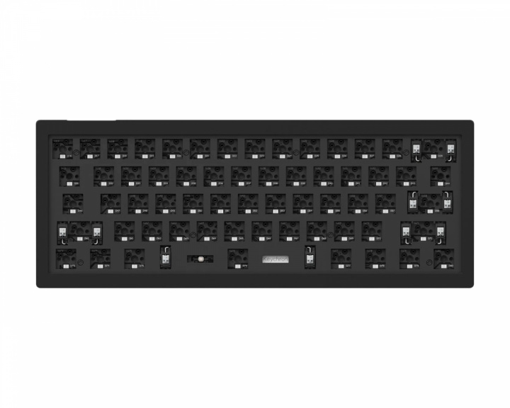 Keychron V4 QMK 60% ISO Barebone RGB Hot-Swap - Carbon Black