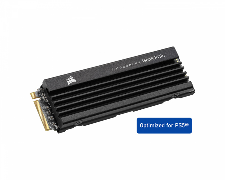 Corsair MP600 PRO LPX PCIe Gen4 x4 NVMe M.2 SSD - PS5/PC - 500GB