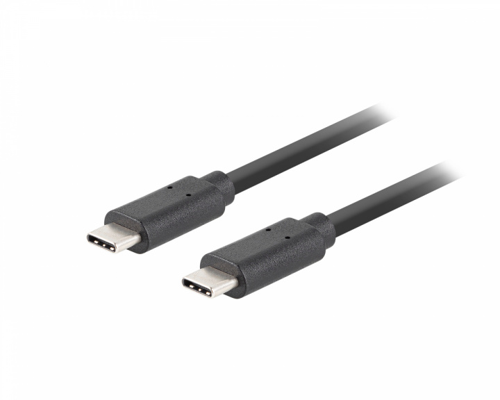 Lanberg USB-C Kaapeli 3.1 Gen 2 (10GB/s) PD100W Musta - 1.8m
