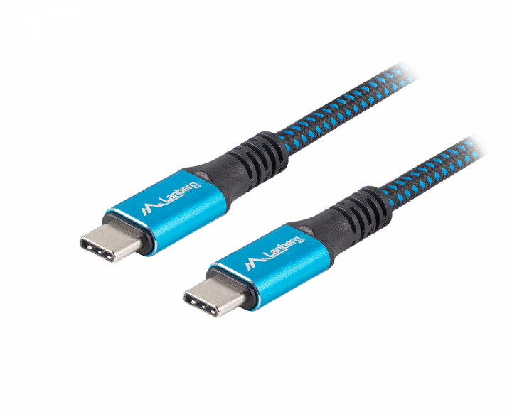 Lanberg USB-C Kaapeli 100W 8K - USB4 Kaapeli - 0.5m