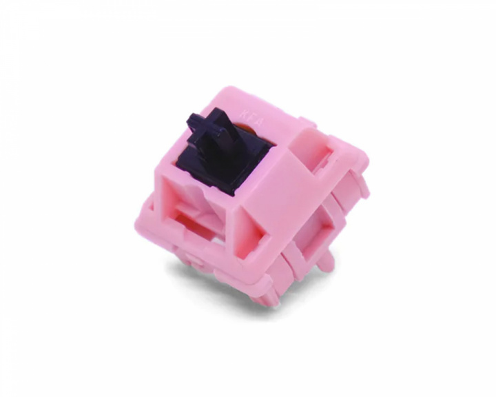 KeebsForAll Pink Robin V2 Linear Switch Lubed (36-pack)