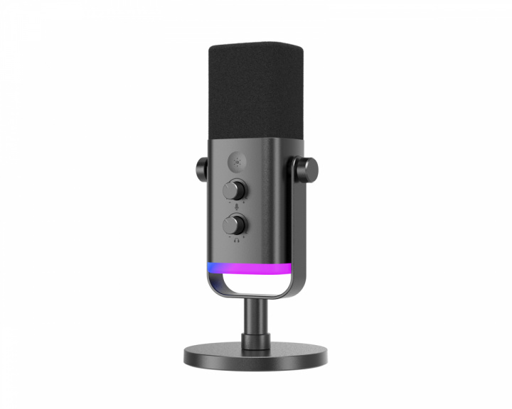 Fifine AMPLIGAME AM8 RGB USB/XLR Mikrofoni - dynaaminen mikrofoni - Musta