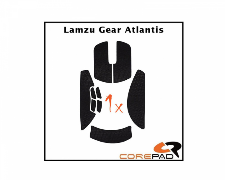 Corepad Soft Grips Lamzu Atlantis - Musta