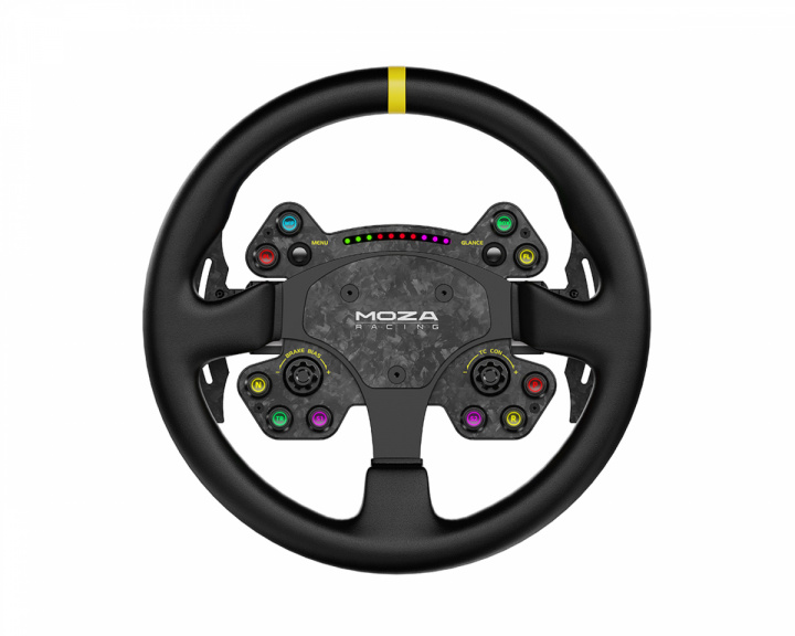 Moza Racing RS v2 Steering Wheel Round Leather - 33cm Rattiohjain